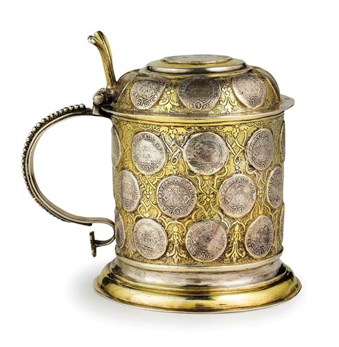 Tankard  gilf-silver 